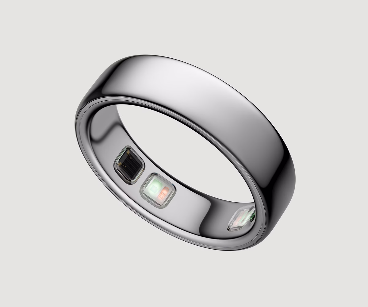 Sensores internos do Oura Ring em detalhe
